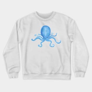 Blue Octopus Crewneck Sweatshirt